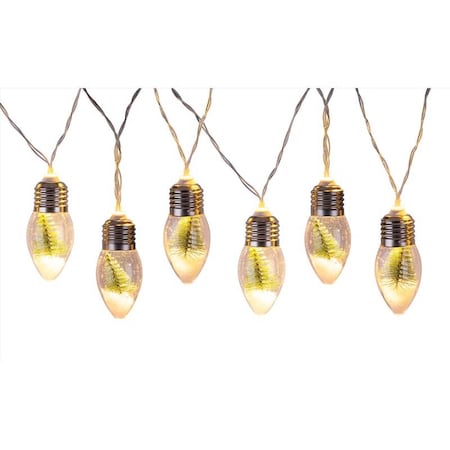 Celebrations Celebrations LED Micro/5mm Warm White 10 ct String Christmas Lights 17.72 ft. 774355